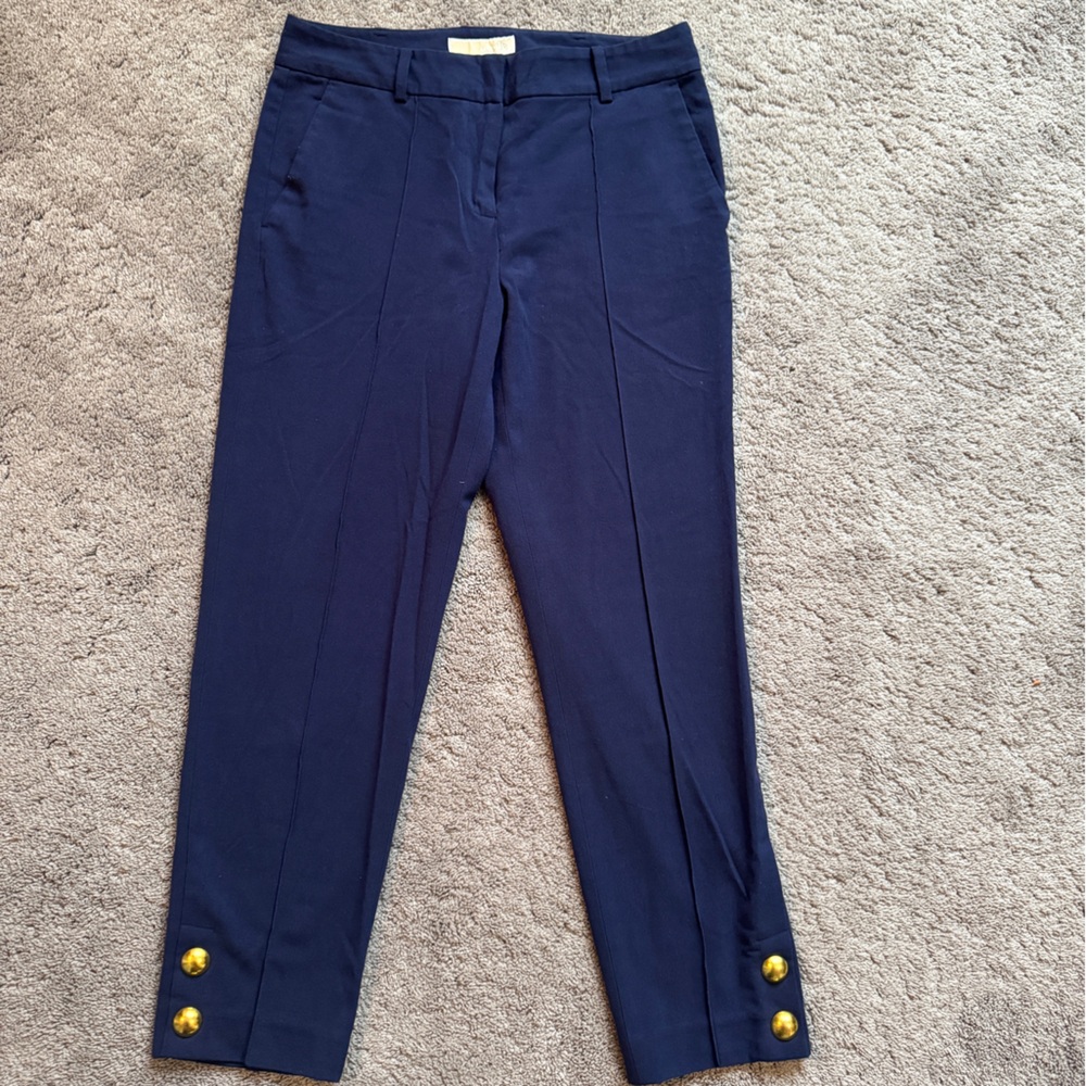 Michael Kors Dark Blue Garment with Gold Label